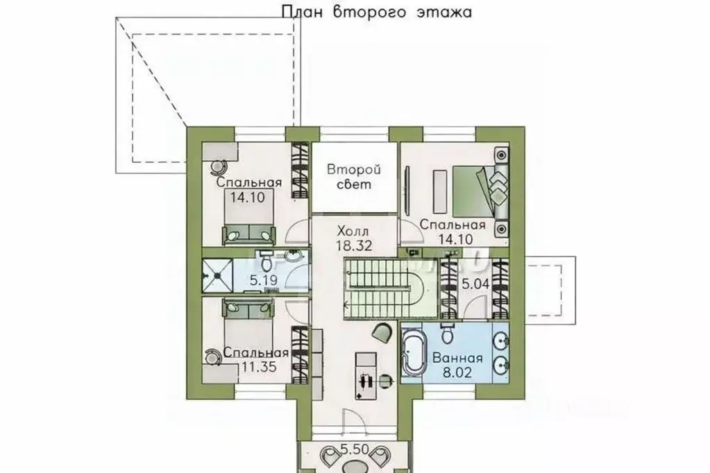 Дом в Ленинградская область, Гатчинский муниципальный округ, Дачный-2 ... - Фото 2