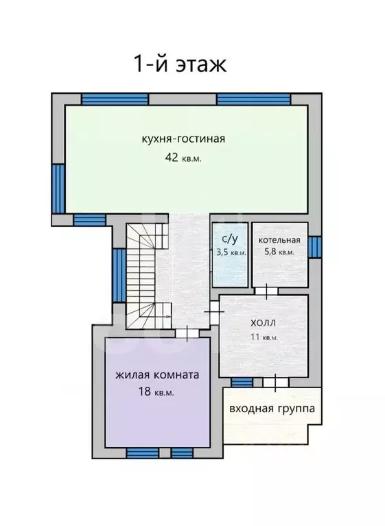 Коттедж в Воронежская область, Рамонский район, Айдаровское с/пос, с. ... - Фото 2