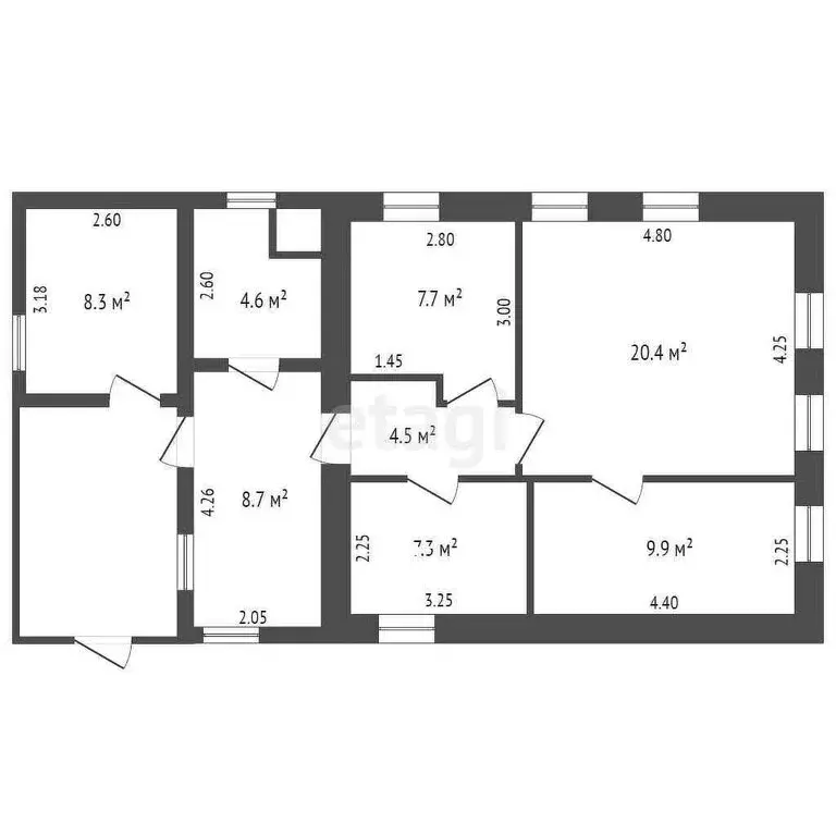 Дом в Заводоуковск, Школьный переулок (71.4 м) - Фото 2