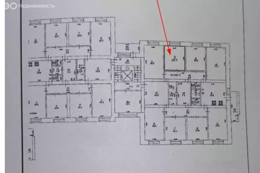 1к в -комнатной квартире (10 м) - Фото 1