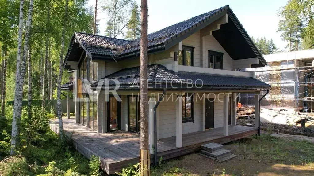 Коттедж в Ленинградская область, Выборгский район, Первомайское с/пос, ... - Фото 1