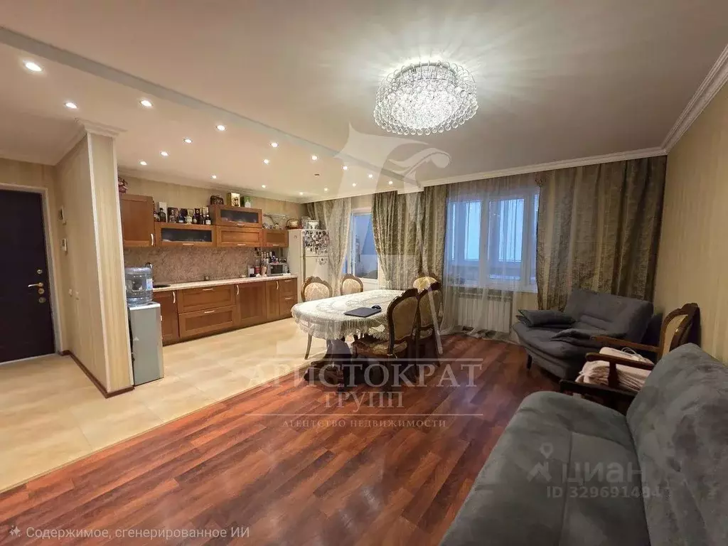 3-к кв. Ставропольский край, Пятигорск Кузнечная ул., 8А (90.0 м) - Фото 1