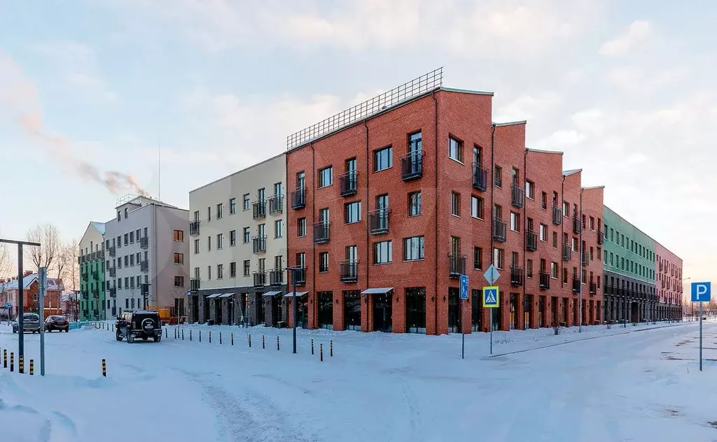2-к. квартира, 67,6 м, 1/4 эт. - Фото 1