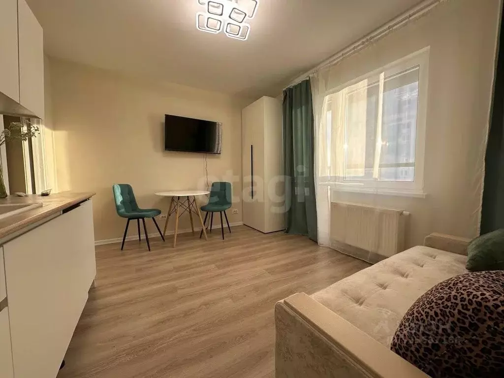 Студия Санкт-Петербург ул. Пахомовская, 25 (18.6 м) - Фото 1