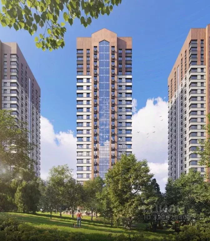 2-к кв. Хабаровский край, Хабаровск Грин 2 жилой комплекс (61.2 м) - Фото 2