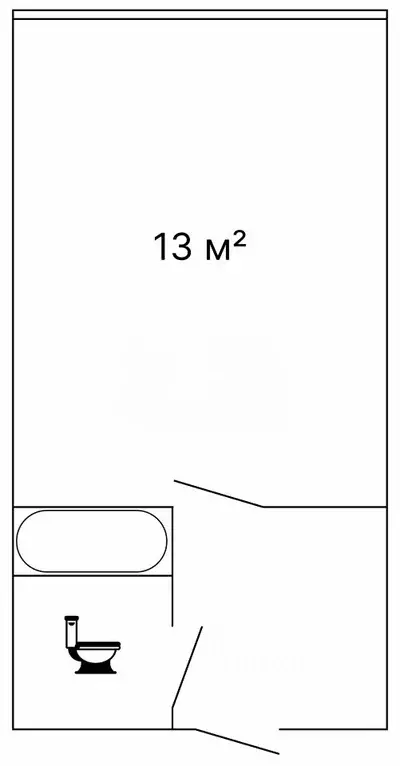 1-к кв. Воронежская область, Воронеж Пеше-Стрелецкая ул., 145 (17.6 м) - Фото 1