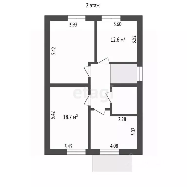 Дом в Костромская область, Костромской район, Караваевское с/пос, д. ... - Фото 2