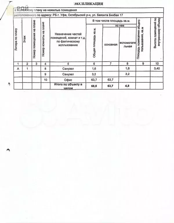 Помещение 68,5 кв.м. Бикбая 17 - Фото 1