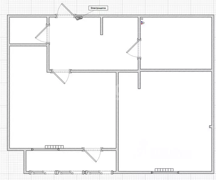 2-к кв. Хабаровский край, Хабаровск Южный мкр, ул. Ворошилова, 2А ... - Фото 1