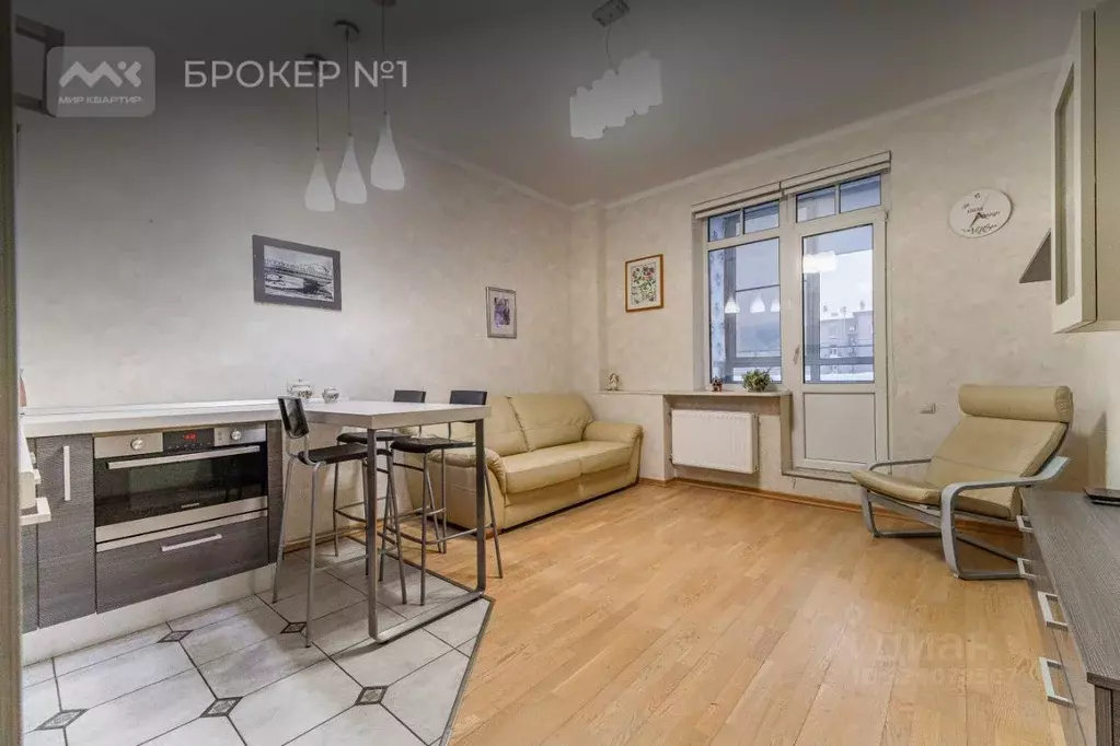 1-к кв. Санкт-Петербург наб. Реки Карповки, 16к2 (54.0 м) - Фото 2