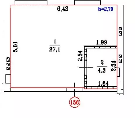 1-комнатная квартира: Омск, микрорайон Привокзальный, Вокзальная ... - Фото 1
