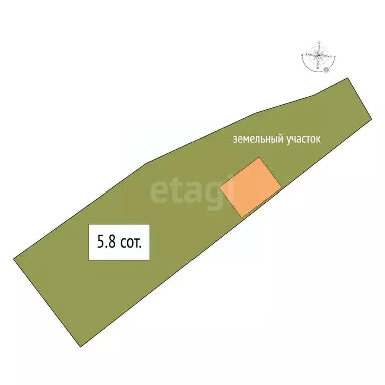 Дом в Новосибирская область, Искитим Строитель садовое товарищество, ... - Фото 2