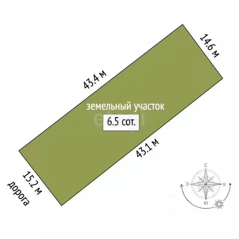 Участок в Ростовская область, Ростов-на-Дону ул. Курсантов (6.46 сот.) - Фото 1
