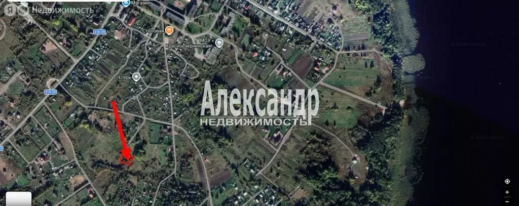 Участок в Приозерский район, Красноозёрное сельское поселение, деревня ... - Фото 2