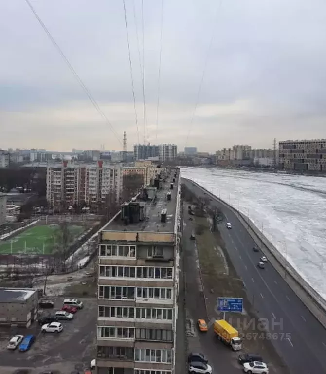 1-к кв. Санкт-Петербург Октябрьская наб., 68 (31.0 м) - Фото 2