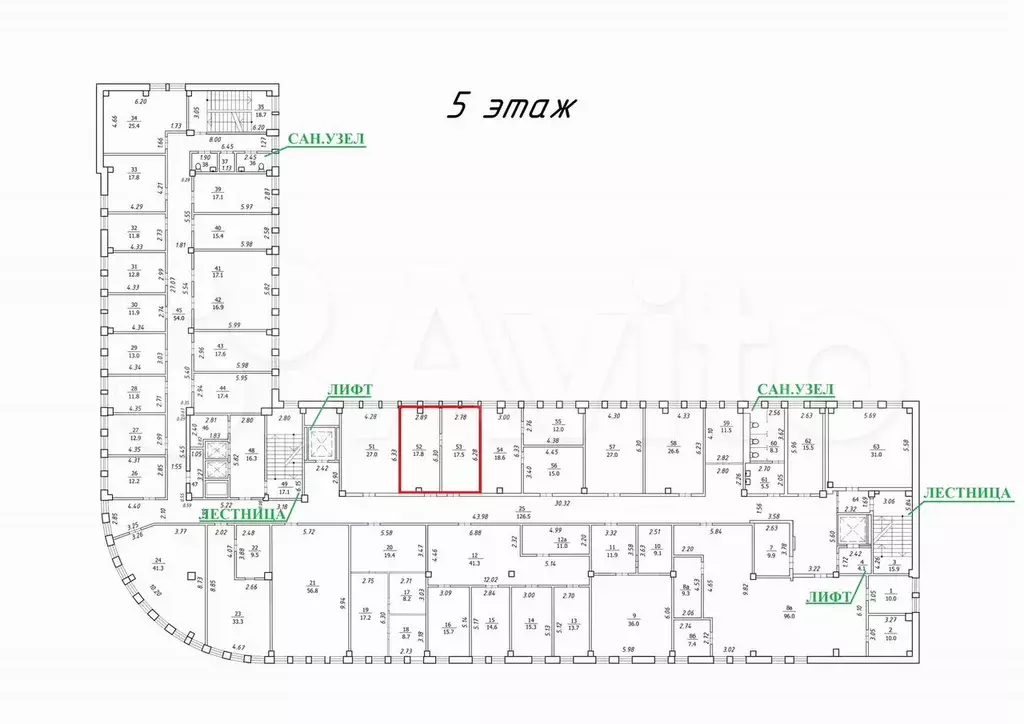 Блок офисов 35.3 м - Фото 0
