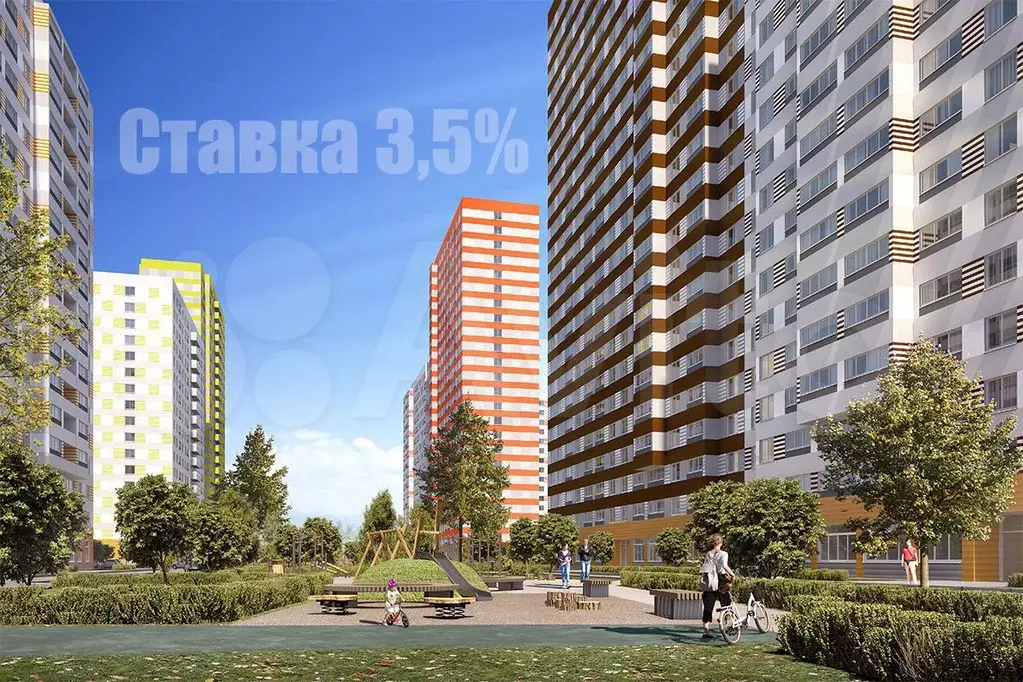 3-к. квартира, 80 м, 8/24 эт. - Фото 0