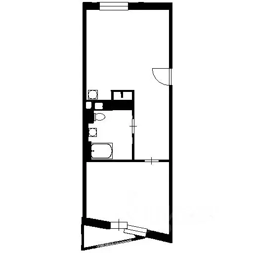 2-к кв. Санкт-Петербург Ждановская ул., 45 (61.0 м) - Фото 1