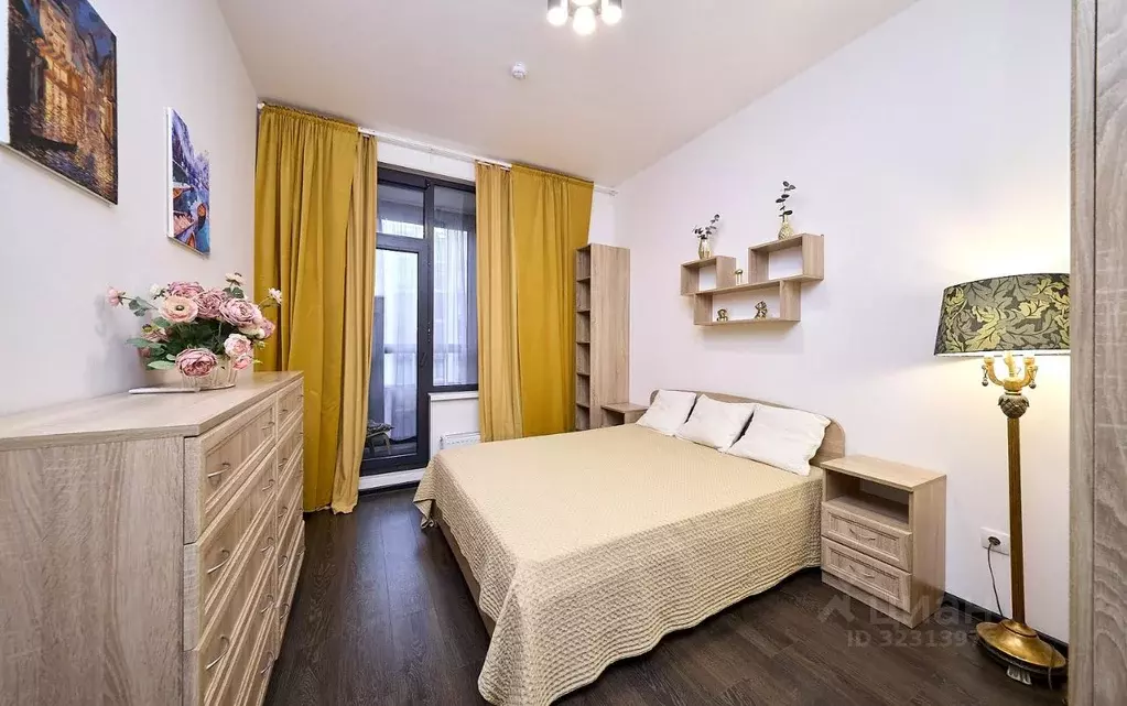 2-к кв. Санкт-Петербург ул. Александра Матросова, 1 (64.0 м) - Фото 1