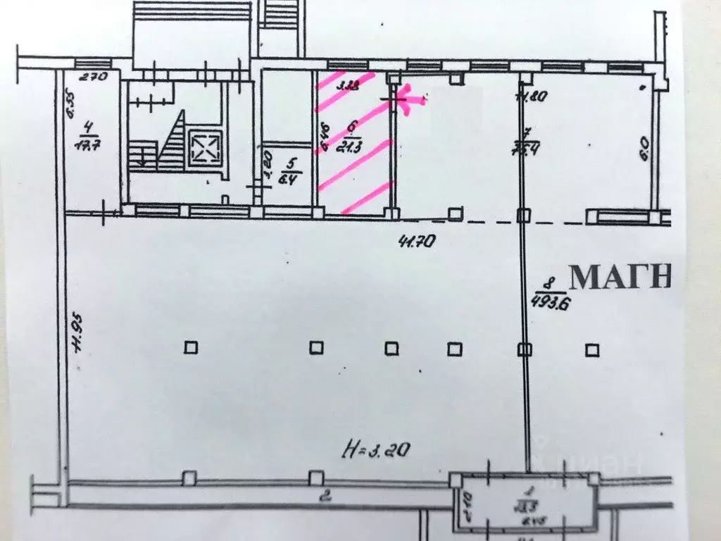 Помещение свободного назначения в Волгоградская область, Волгоград ул. ... - Фото 2