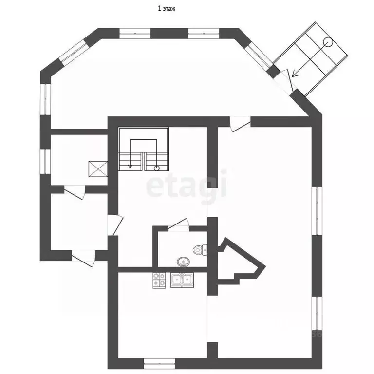 Дом в Томская область, Томск с. Дзержинское, Новая ул. (145 м) - Фото 2