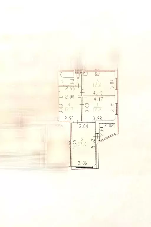 2-к кв. Санкт-Петербург ул. Белы Куна, 4к1 (59.5 м) - Фото 2