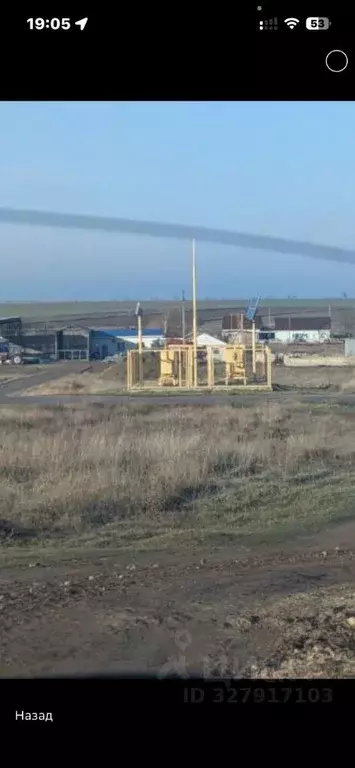 Участок в Крым, Ленинский район, Семисотское с/пос, с. Каменское  (6.0 ... - Фото 2