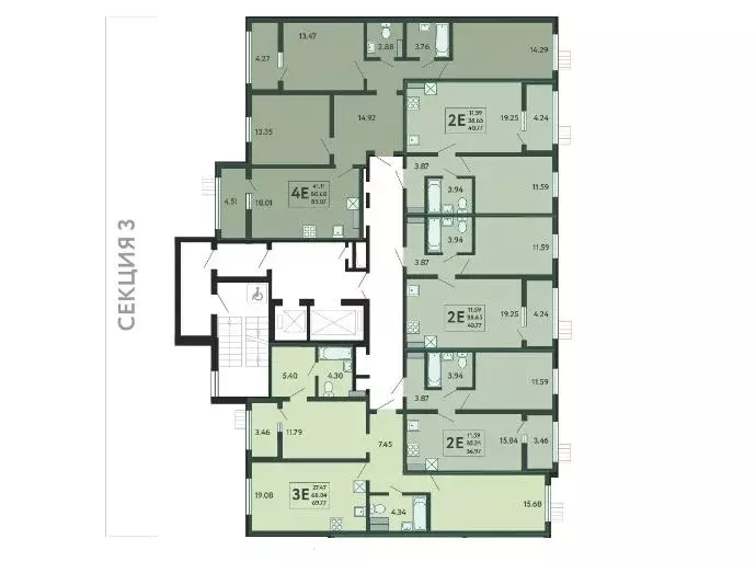3-к кв. Воронежская область, с. Новая Усмань, Ольха мкр  (85.07 м) - Фото 1