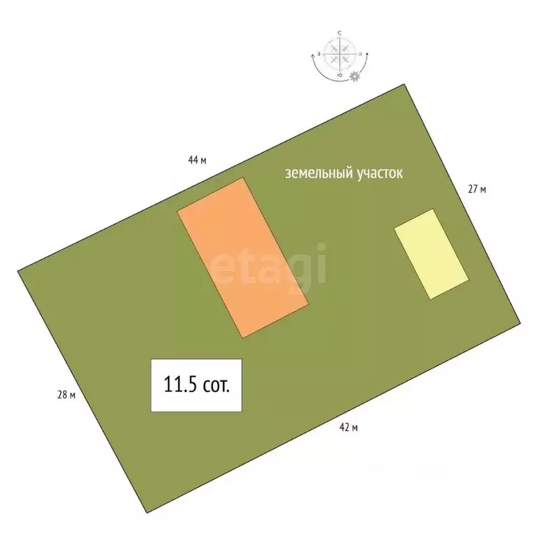 Дом в Алтайский край, Алтайский район, Айский сельсовет, с. Ая ул. ... - Фото 2