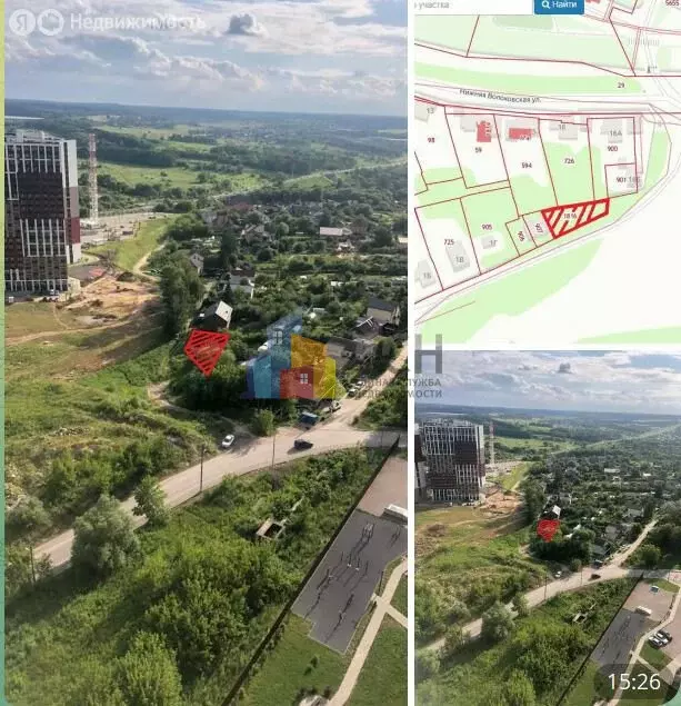 Участок в Тула, Нижняя Волоховская улица (488 м) - Фото 2