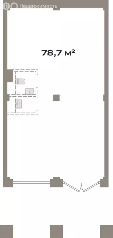 Помещение свободного назначения (78.71 м) - Фото 0