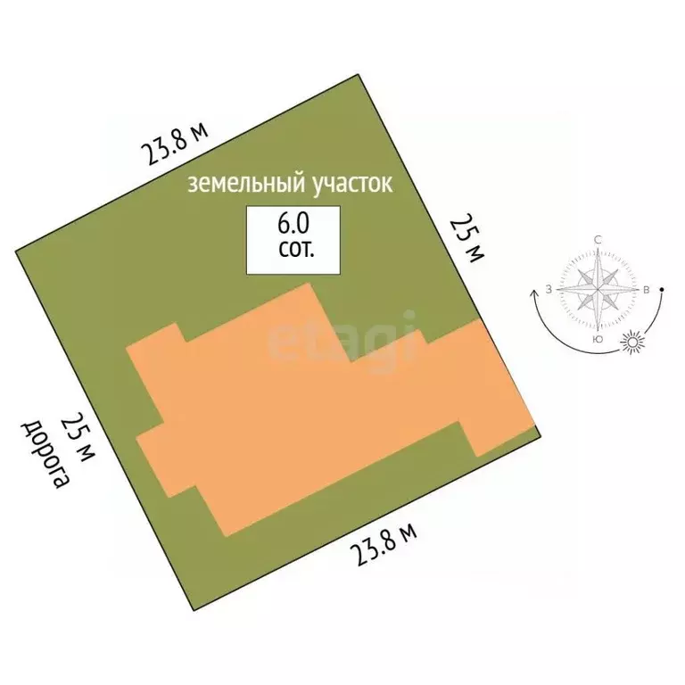 Дом в Ямало-Ненецкий АО, Новый Уренгой Дунай ДНТ, ул. Ясных Зорь (110 ... - Фото 1