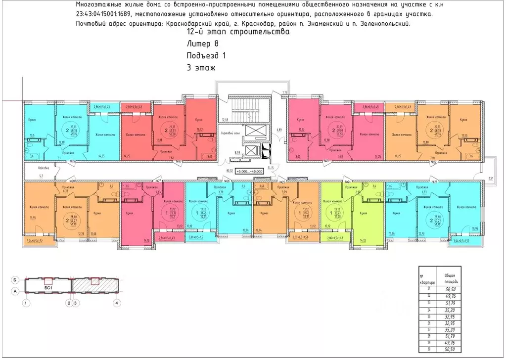 2-к кв. Краснодарский край, Краснодар ул. Имени Владимира ... - Фото 1