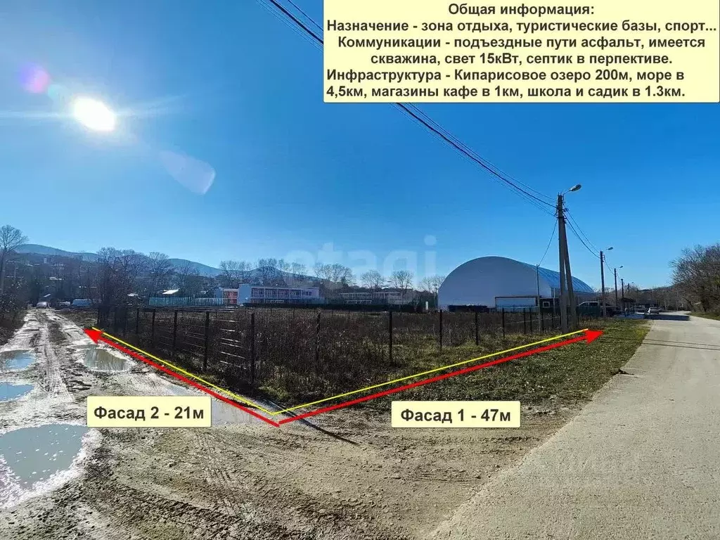 Участок в Краснодарский край, Анапа муниципальный округ, с. Сукко  ... - Фото 0