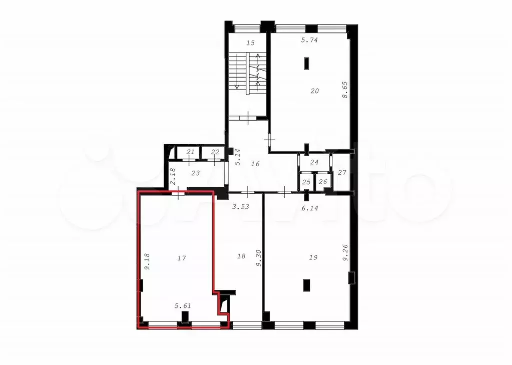 Офис, 48.4 м - Фото 0