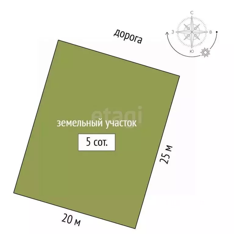 Участок в Ростовская область, Аксайский район, Большелогское с/пос, ... - Фото 2