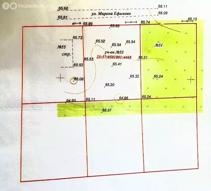 Участок в село Юровка, улица Мирона Ефимова, 53 (6 м) - Фото 0