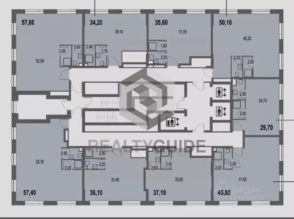 Офис в Москва ул. Академика Челомея, 1А (34 м) - Фото 1