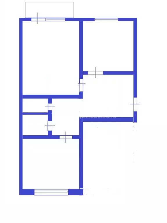 2-к кв. Кемеровская область, Кемерово Инициативная ул., 21 (50.0 м) - Фото 1