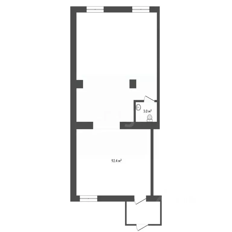 Торговая площадь в Тюменская область, Тюмень ул. Республики, 212 (92 ... - Фото 2