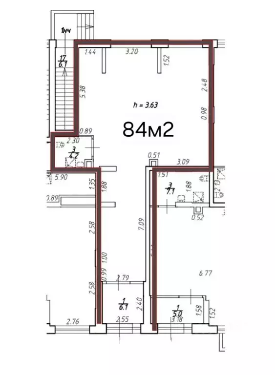 Помещение свободного назначения в Санкт-Петербург ул. Академика ... - Фото 1