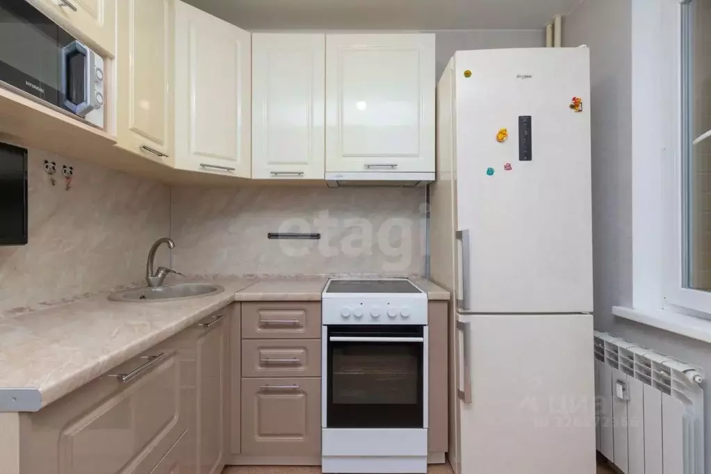 1-к кв. Тюменская область, Тюмень Антипино мкр, ул. Беловежская, 23 ... - Фото 1