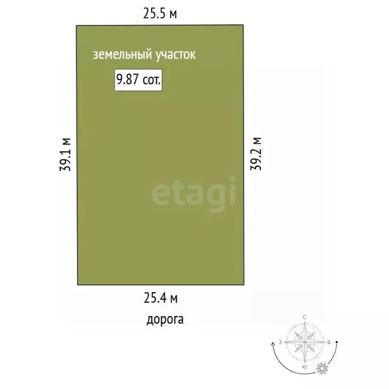 Участок в Крым, Бахчисарайский район, Песчановское с/пос, с. Береговое ... - Фото 2