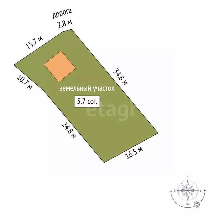 Дом в Татарстан, Альметьевск ул. Репина, 1Б (64 м) - Фото 2