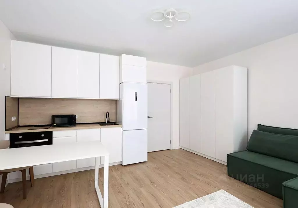 Студия Москва № 61 кв-л, 14 (28.8 м) - Фото 1