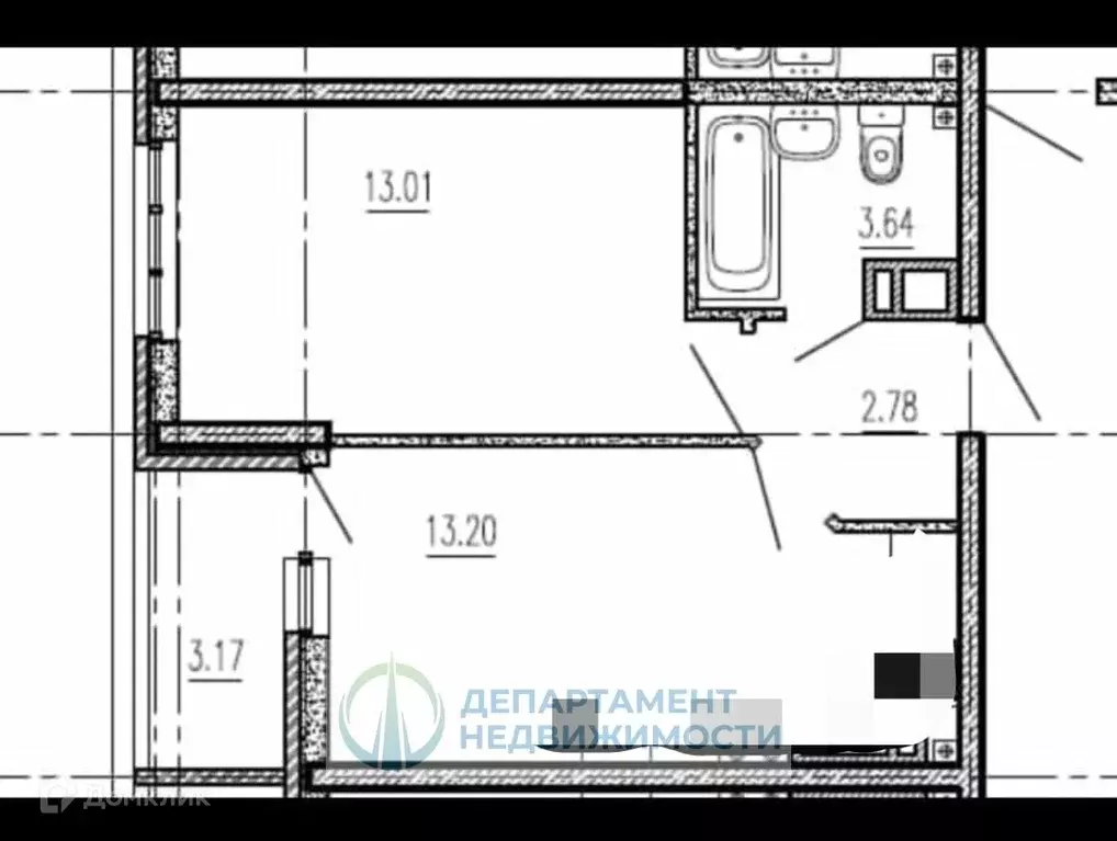 Продаётся 1-к квартира, 38 м - Фото 1