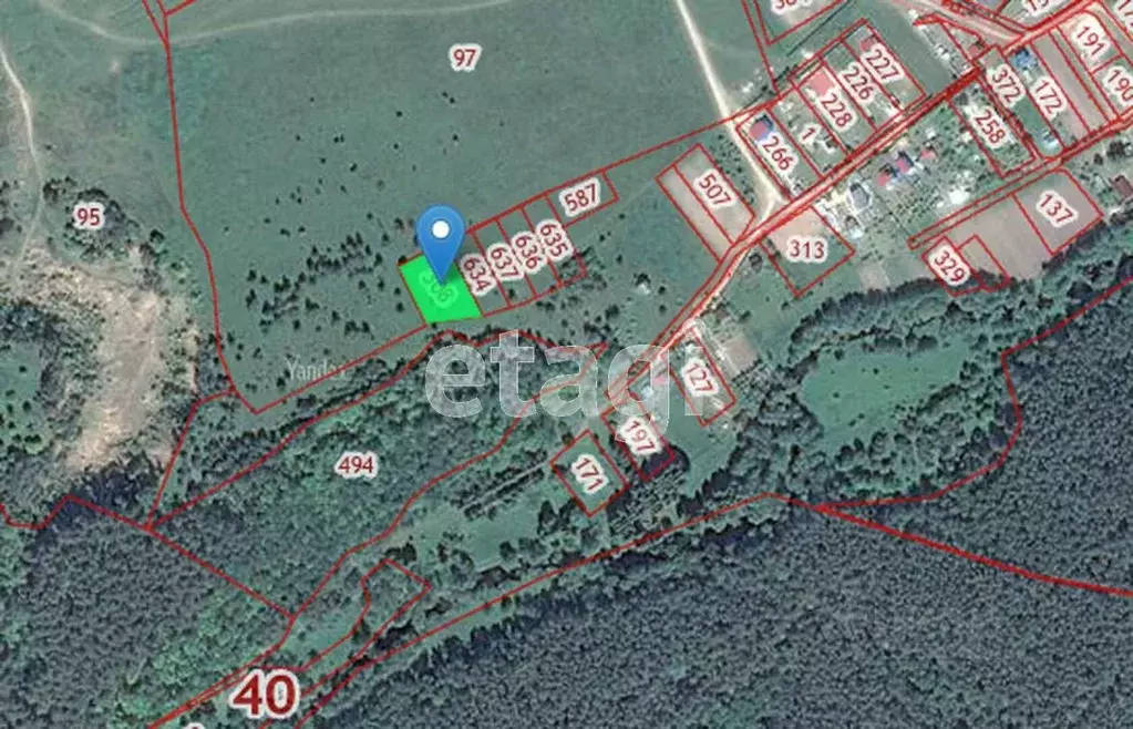 Участок в Калужская область, Бабынинский муниципальный округ, ... - Фото 1