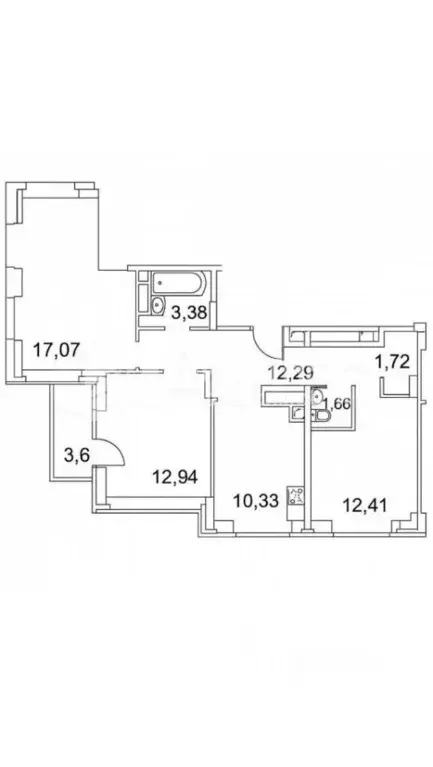 3-к кв. Московская область, Звенигород Одинцовский городской округ, ... - Фото 2