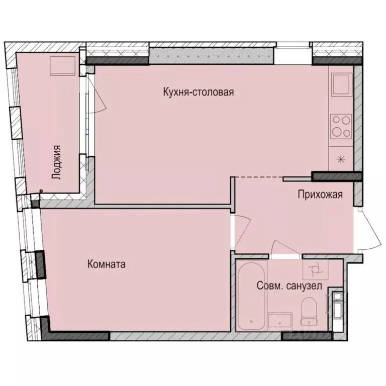 1-к кв. Татарстан, Казань Седьмое Небо жилрайон, Унай жилой комплекс ... - Фото 1