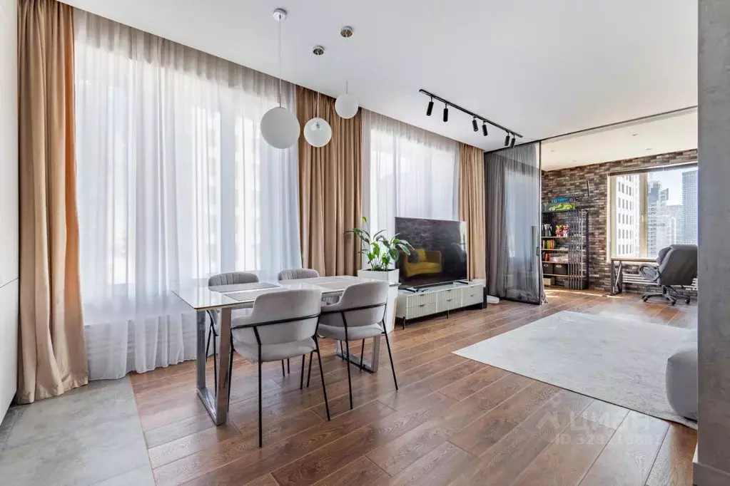 3-к кв. Москва Шелепихинская наб., 42к1 (82.8 м) - Фото 1